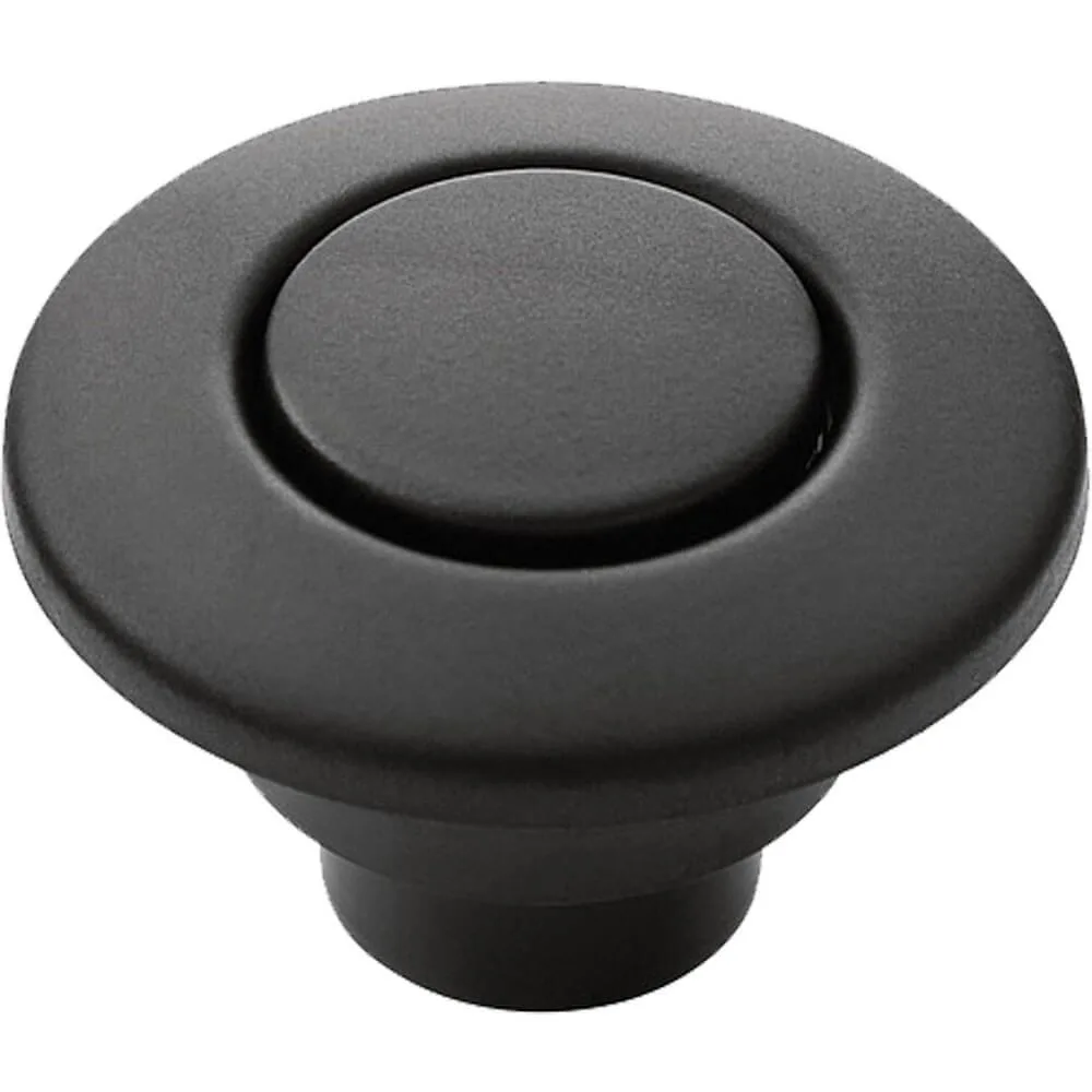 Moen, Inc. Moen, Inc. Garbage Disposal Air Switch Button Matte Black 13 16 — product photo