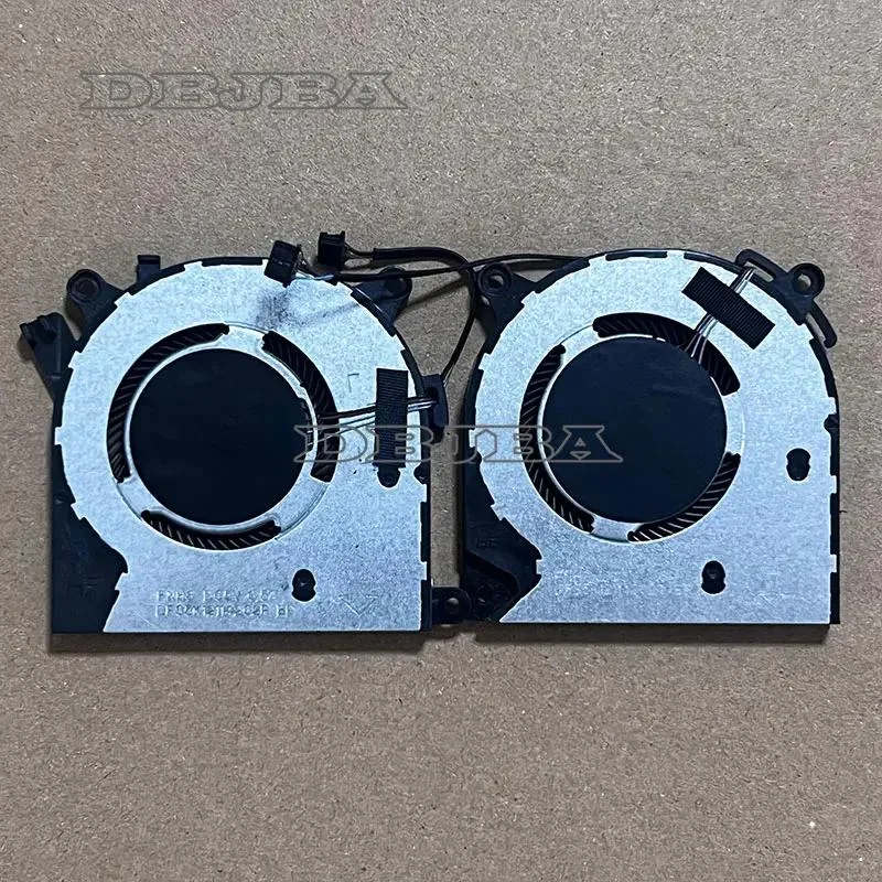 Single black laptop cooling fan with wire connector