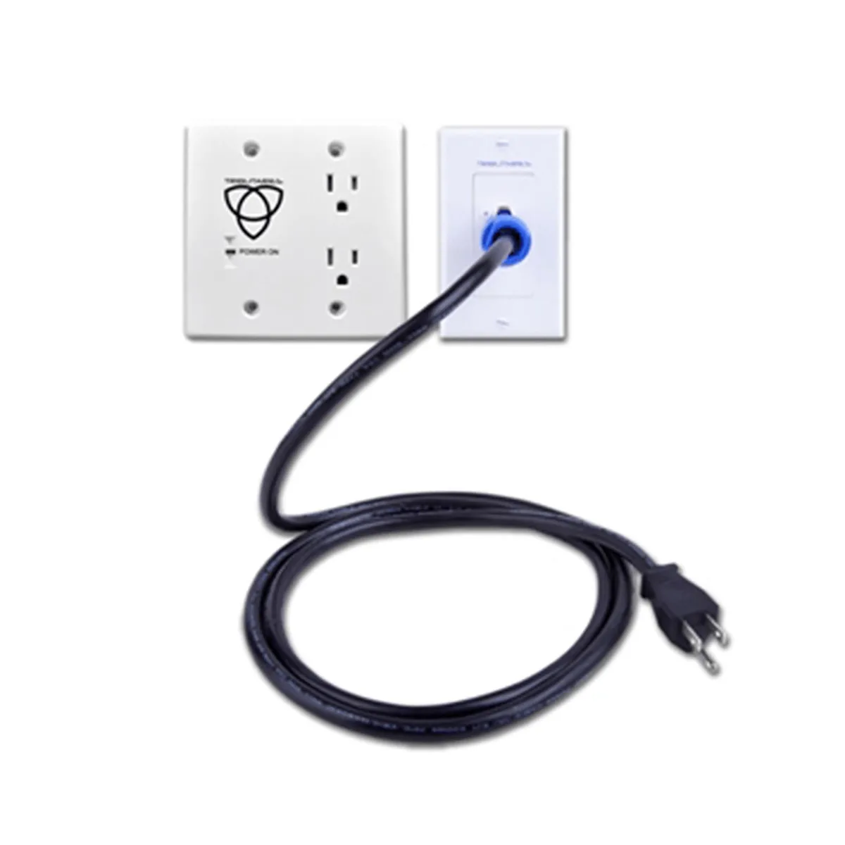 Tributaries Tributaries PWRI-XF-060 In-Wall Power Extension 6ft with Filter — product photo