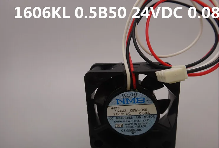 OEM Industries OEM Industries 1606KL-05W-B50 40mm 24V 0.08A 3-Pin CPU Cooler — product photo