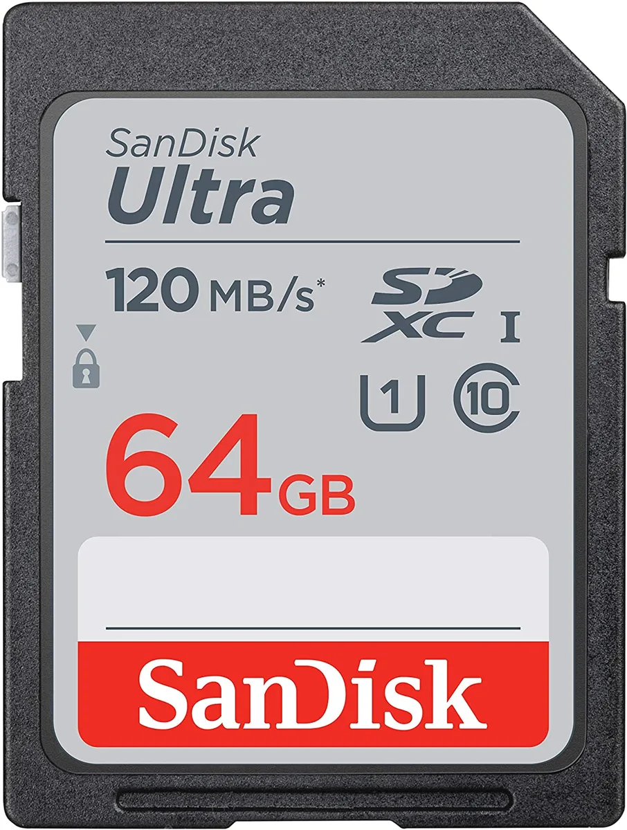 SanDisk SanDisk Ultra 64GB SDXC Class 10 with Case — product photo