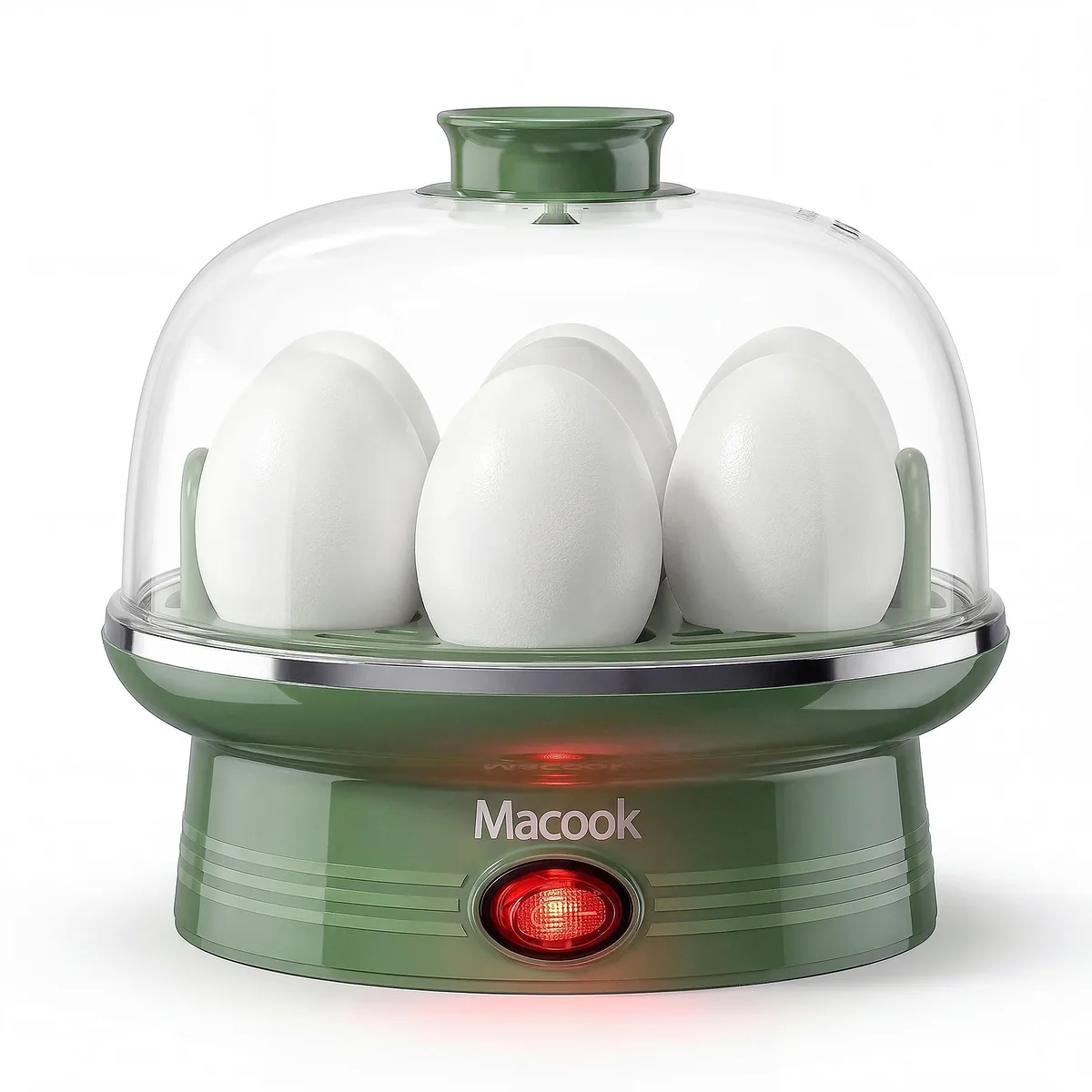 Macook Electric Egg Cooker 7 Egg 350 W Spring Green — product photo