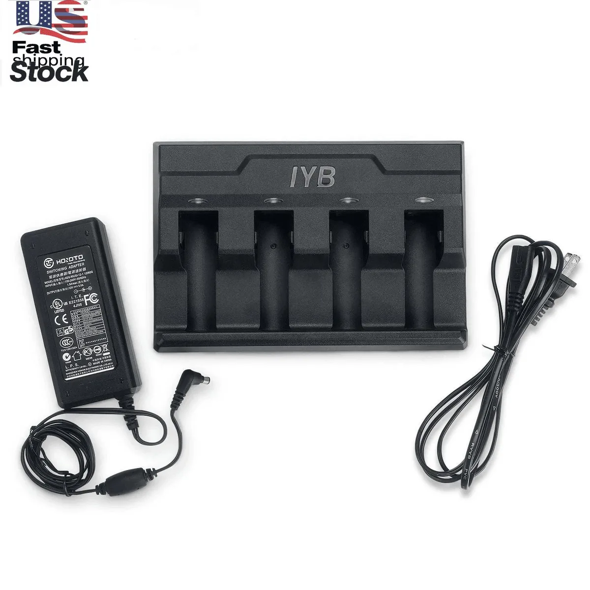 exceprint exceprint 4-Slot Battery Charger SAC3600-4001CR for Zebra DS3678, DS3600, LI3678 — product photo