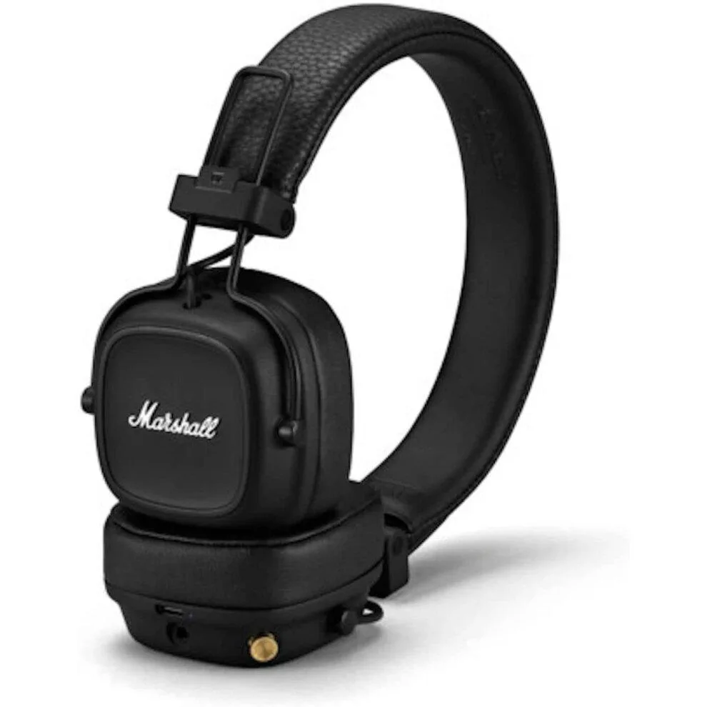 Marshall Marshall Major IV Bluetooth headphone Black 80h playtime 15min quick charge — product photo