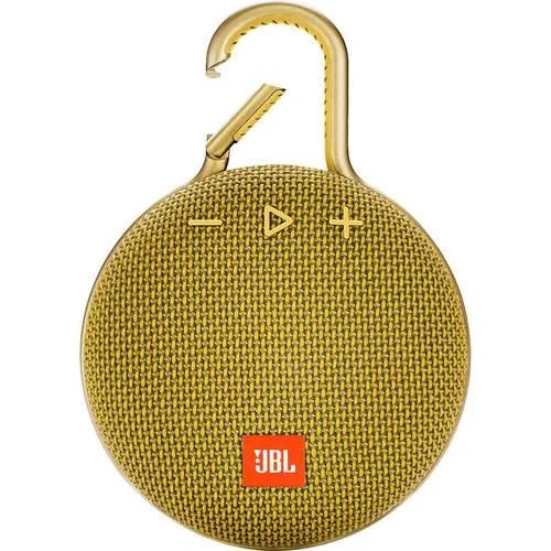 JBL JBL Clip 3 Portable Speaker Mustard Yellow — product photo