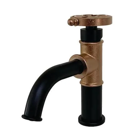 KINGSTON BRASS KINGSTON BRASS KS2827RX Whitaker Single-Handle Metering Faucet Push Pop-Up — product photo