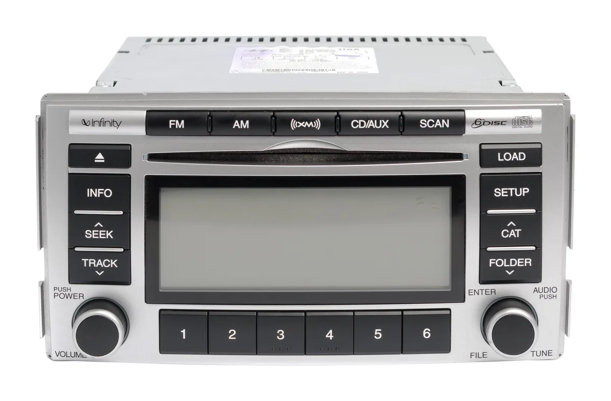 1 Factory Radio 1 Factory Radio 96160-0W000 Receiver for 2009 Hyundai Santa Fe — product photo