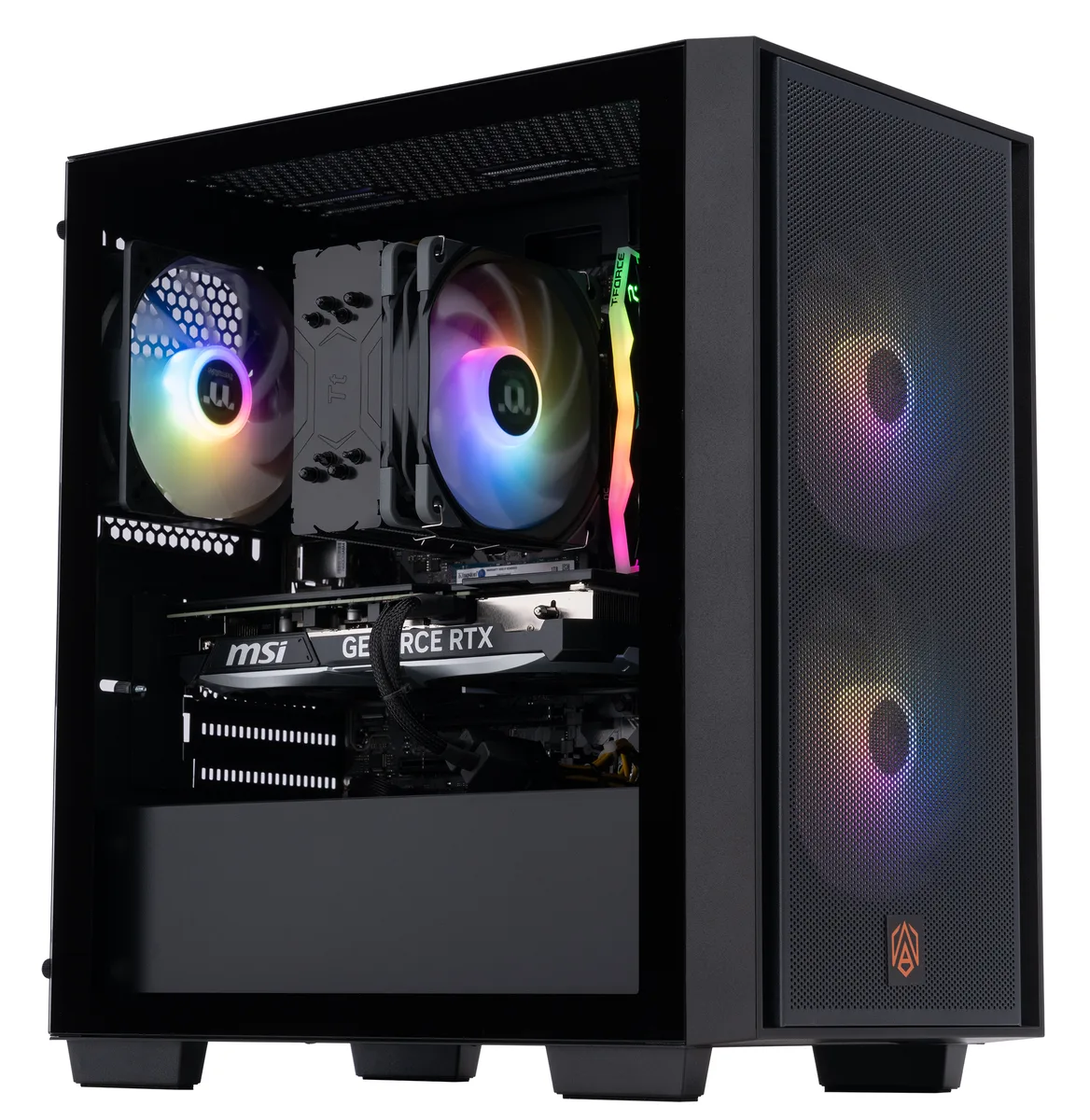 ABS ABS OR7700X4070S gaming PC refurbished Ryzen 7 7700X RTX 4070 Super 32GB DDR5 1TB NVMe — product photo
