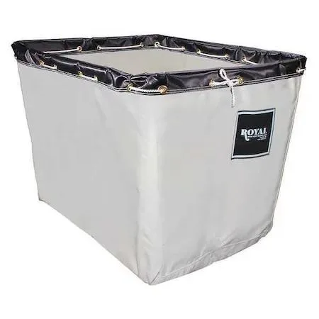 Royal Basket Trucks Royal Basket Trucks 6 Bu Canvas Replacement Liner White — product photo
