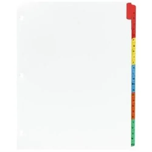 SPARCO SPARCO 21905 Business Case 25 tabs A-Z Mylar reinforced — product photo