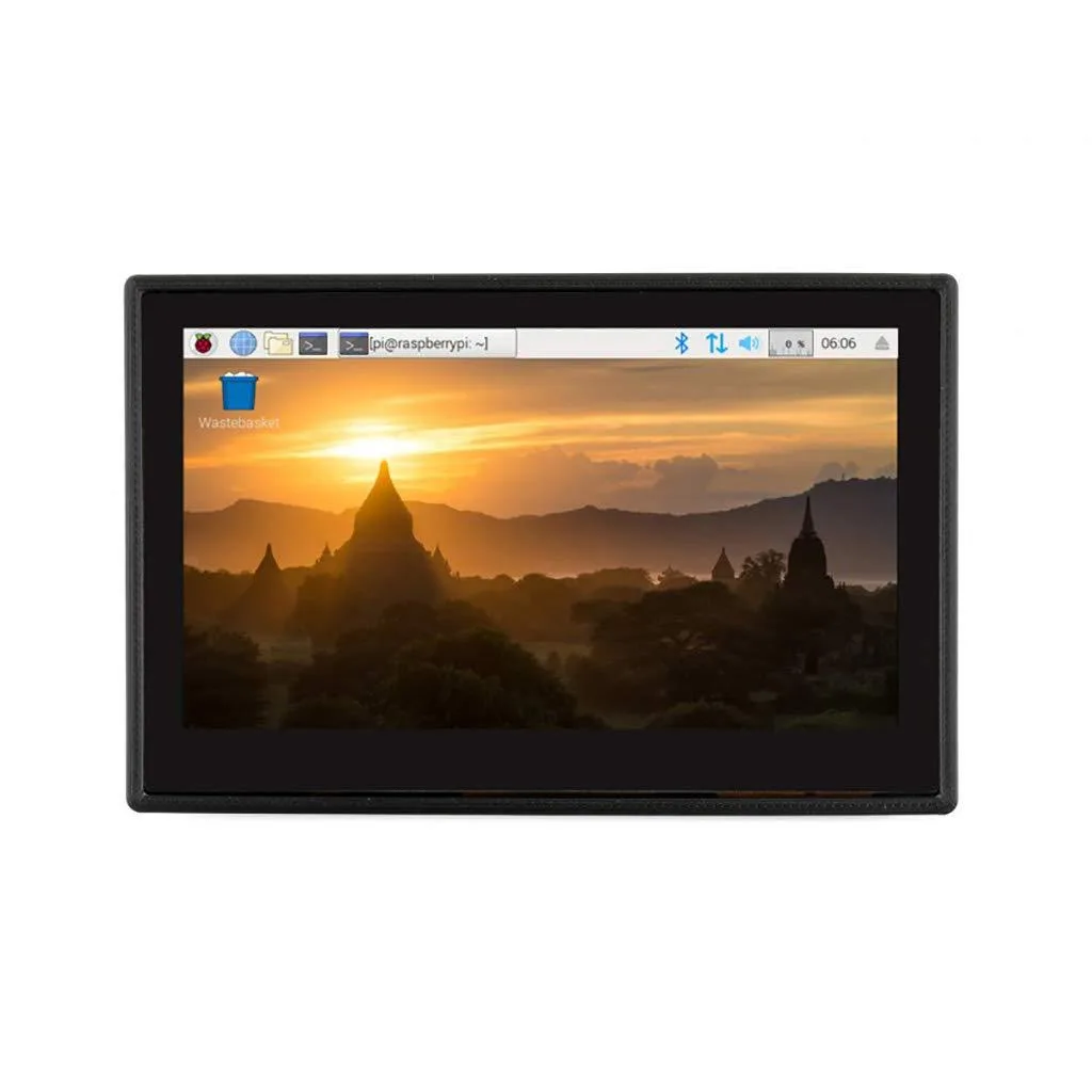 LORDWORLD LORDWORLD 4.3inch Capacitive Touch Display with Case &amp; Cooling Fan — product photo