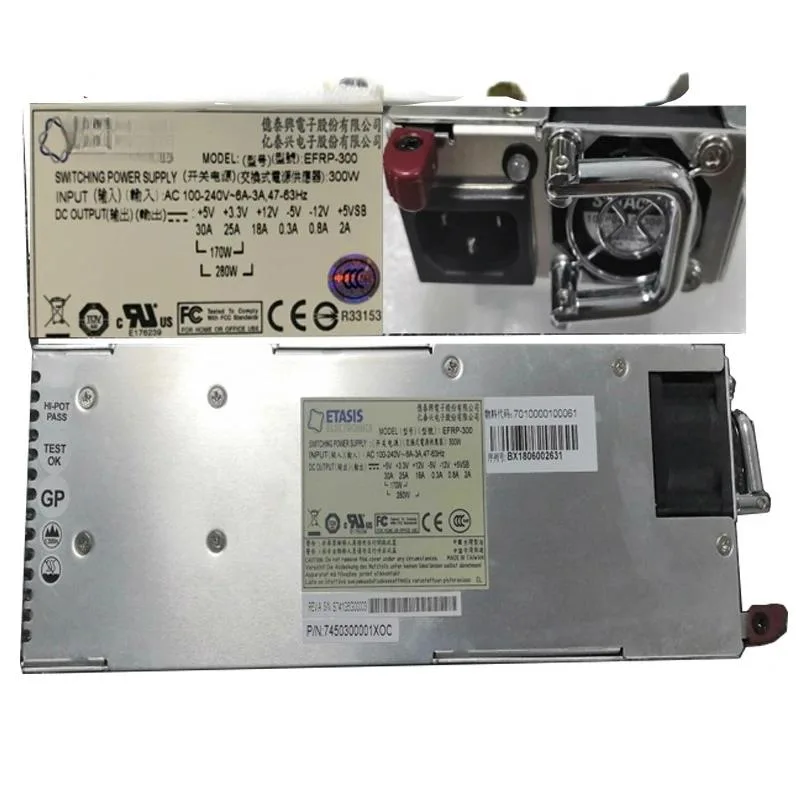 Supersuperuncle Supersuperuncle For ETASIS EFRP-300 Disk Power Module 300W server power supply — product photo
