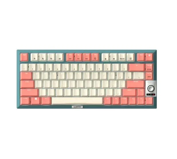 Cherry Cherry 75% 81 Keys Wireless Gaming Keyboard MX2A Silent Red Blue/Pink — product photo