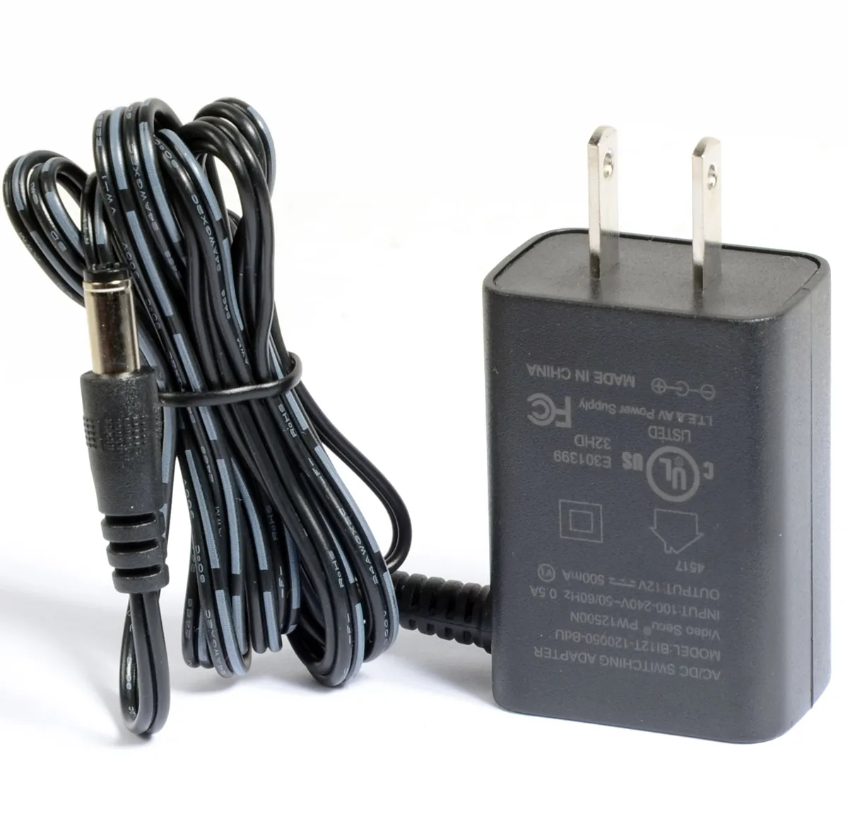VideoSecu VideoSecu PW12500N 12V 500mA Power Supply surveillance accessory — product photo