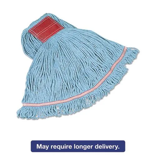 Rubbermaid Rubbermaid FGC15306BL00 Swinger Loop 4-Ply Cotton/Synthetic Blend Yarn Wet Mop Blue — product photo