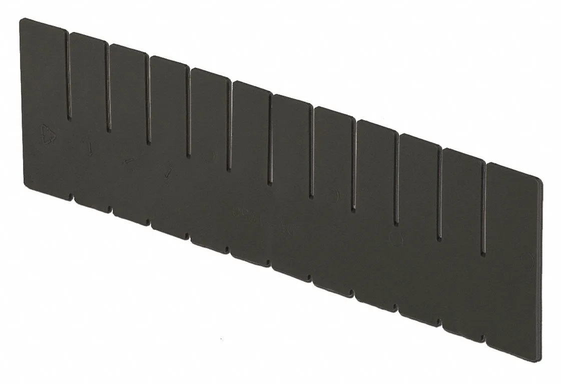 Lewisbins Lewisbins DV1750 XL Divider Black 15 9/16 in L 4 7/16 in H — product photo