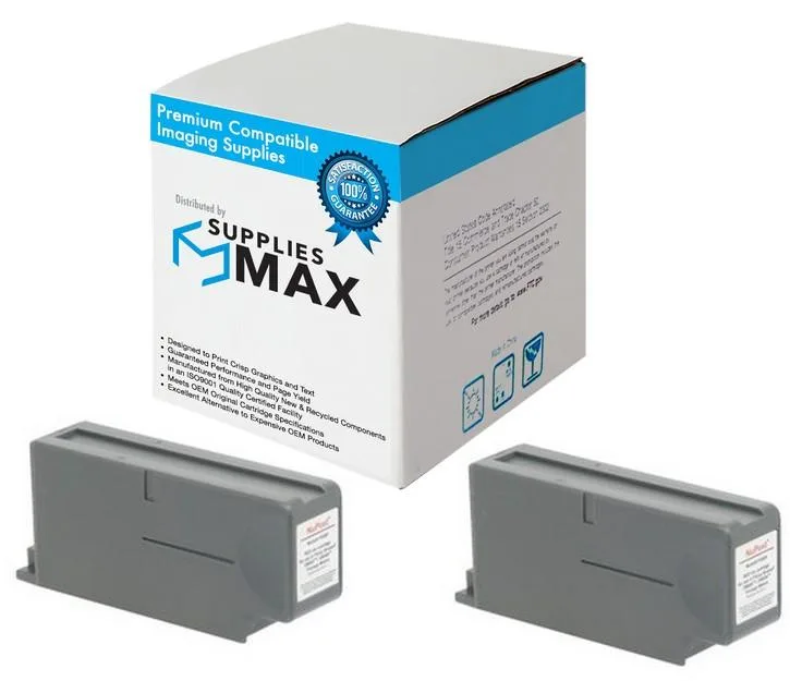 SuppliesMax SuppliesMax Compatible Pitney-Bowes 621-1 Red Inkjet 2-Pack — product photo