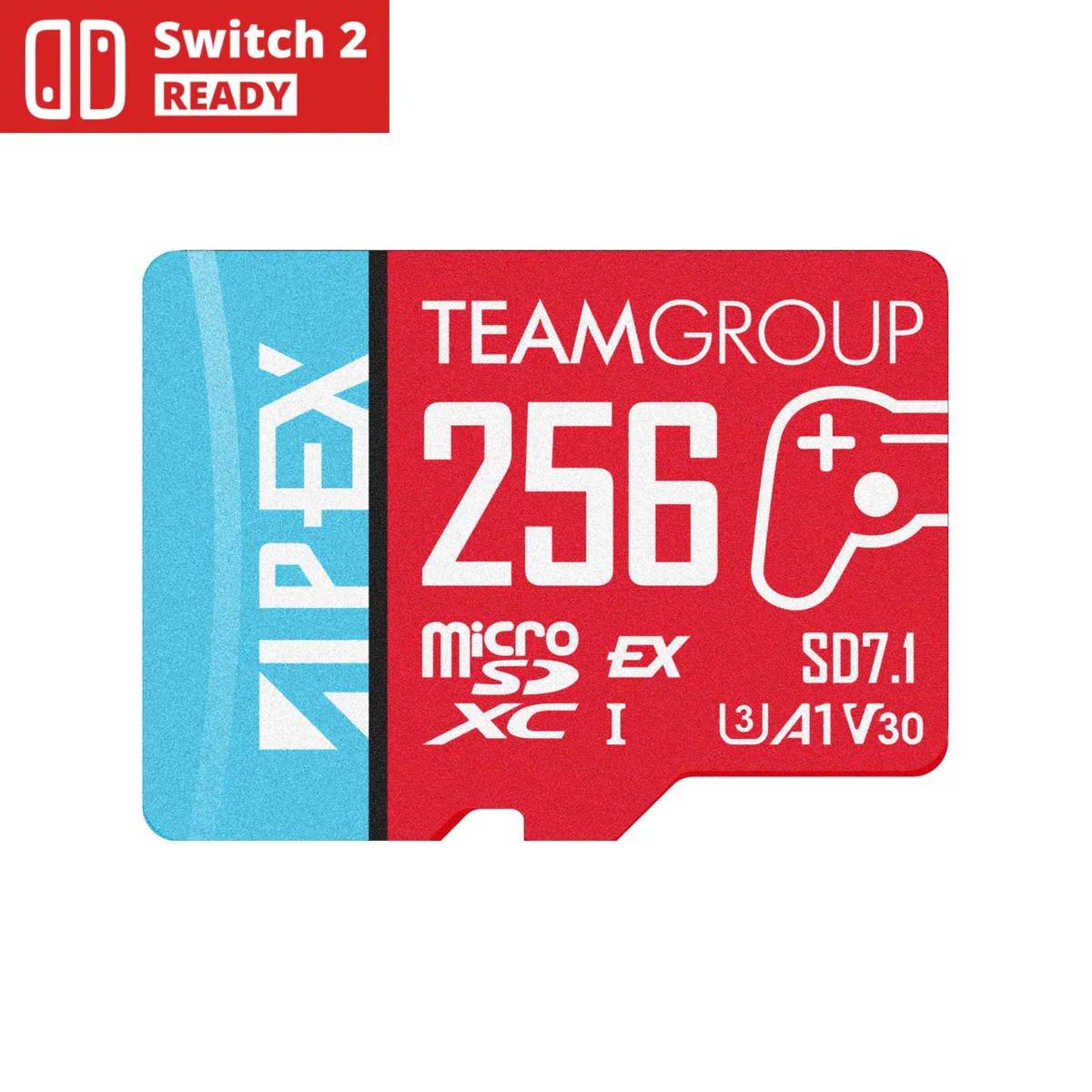 Team Group Team Group TAPMSDE256GIV30A102 256GB microSD Express memory card — product photo