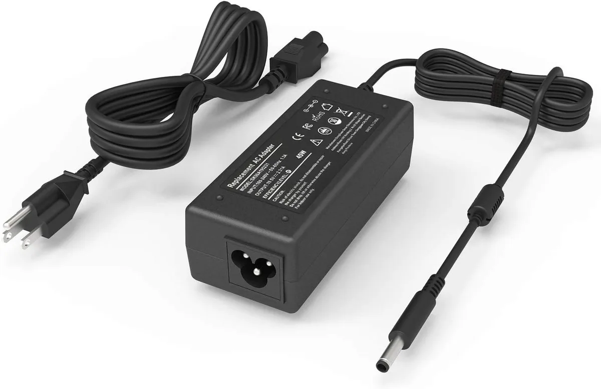 GCROWN GCROWN 45W AC Adapter 19.5V 2.31A 3.0mm/4.5mm Dell Inspiron XPS Vostro — product photo