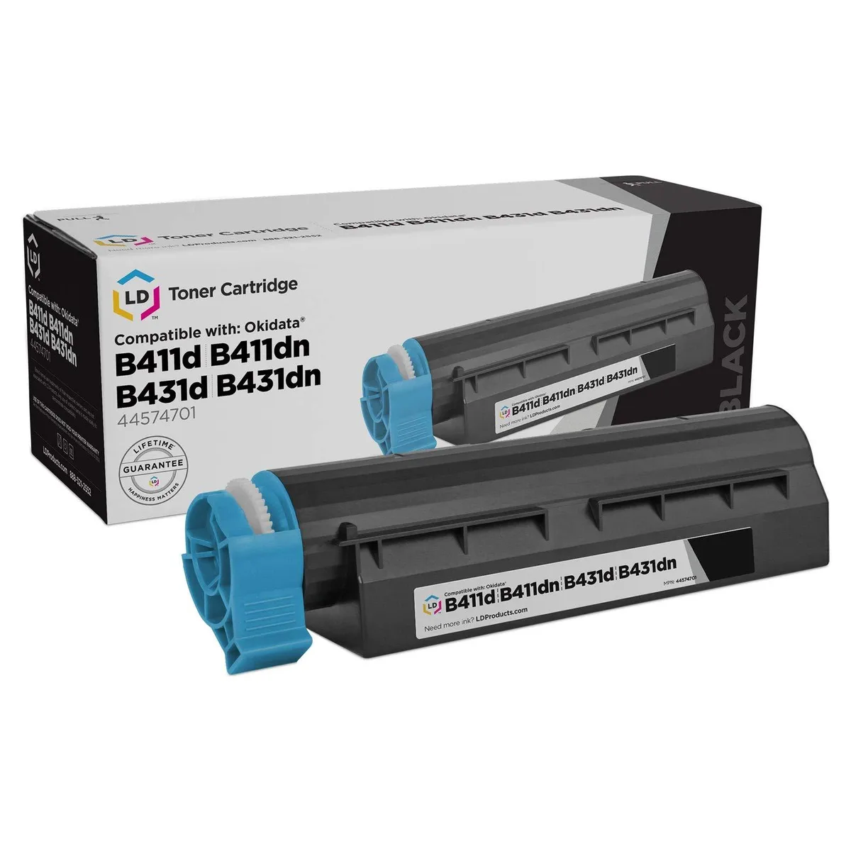 LD Products LD Products Toner Cartridge 44574701 Black 4000 pages — product photo