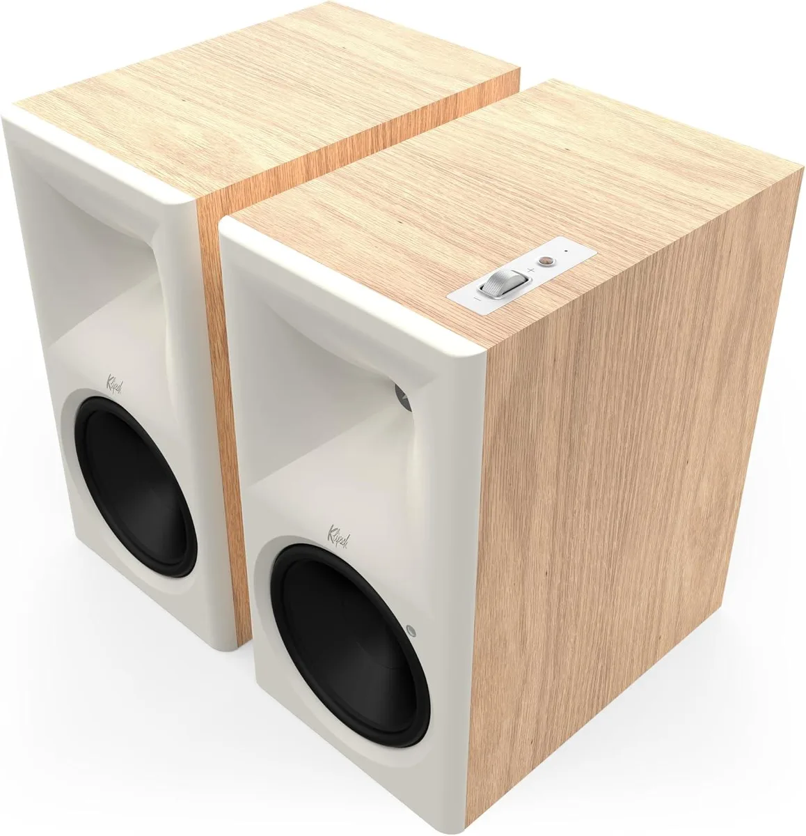 Klipsch Klipsch The Nines II Red Oak 8" Dolby Atmos Powered Speaker Pair — product photo