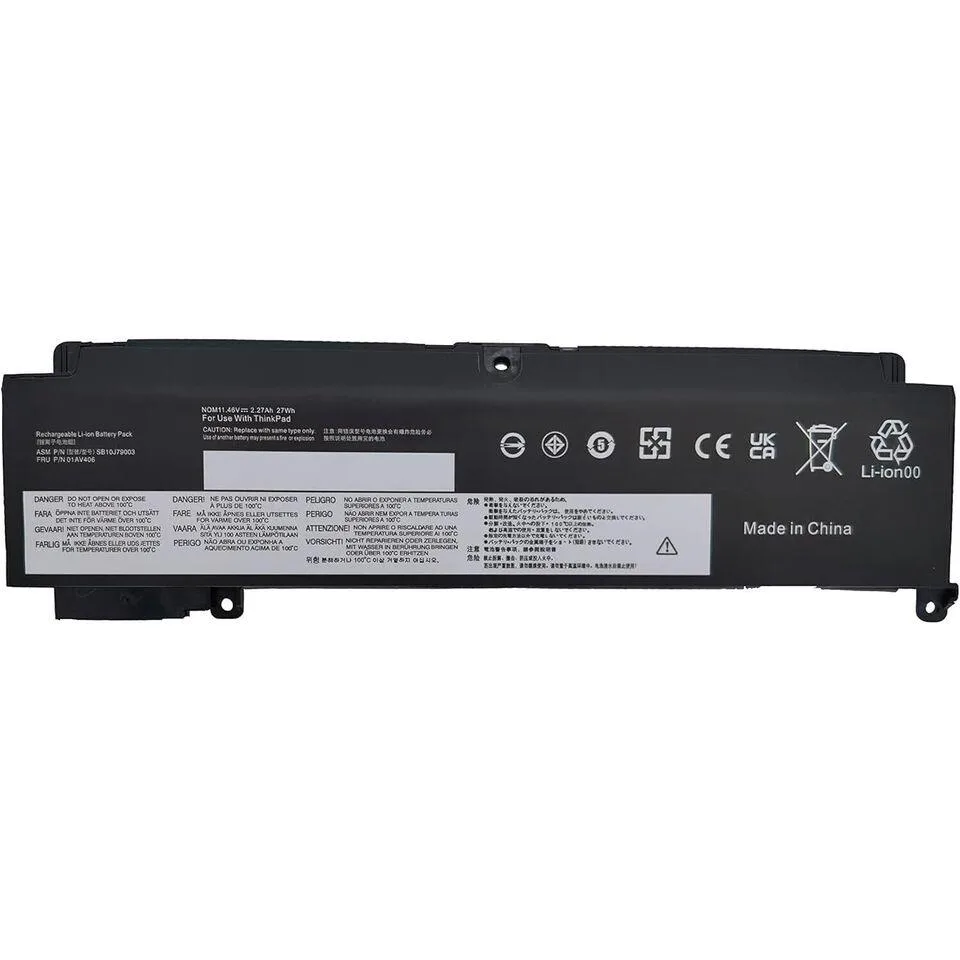 Damaite Damaite 3 Cell 11.4V 26Wh Battery for ThinkPad T460s T470s — product photo