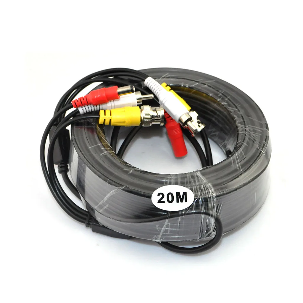 iKKEGOL iKKEGOL 66ft 20M Video Audio 12V Power RCA BNC Cable — product photo