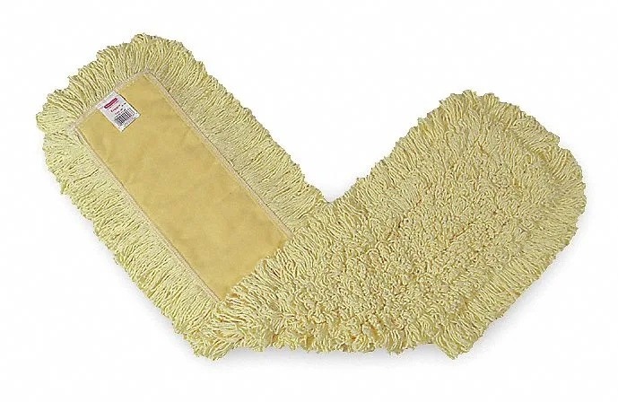 Rubbermaid Commercial Rubbermaid Commercial Trapper Dust Mop Looped End Yellow 5" x 48" 2.08 lbs J15700YEL — product photo