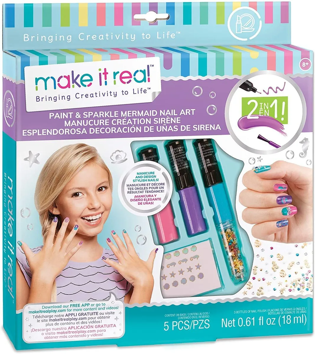 Make It Real Make It Real MIR2324 Educational Nail Art Kit — product photo