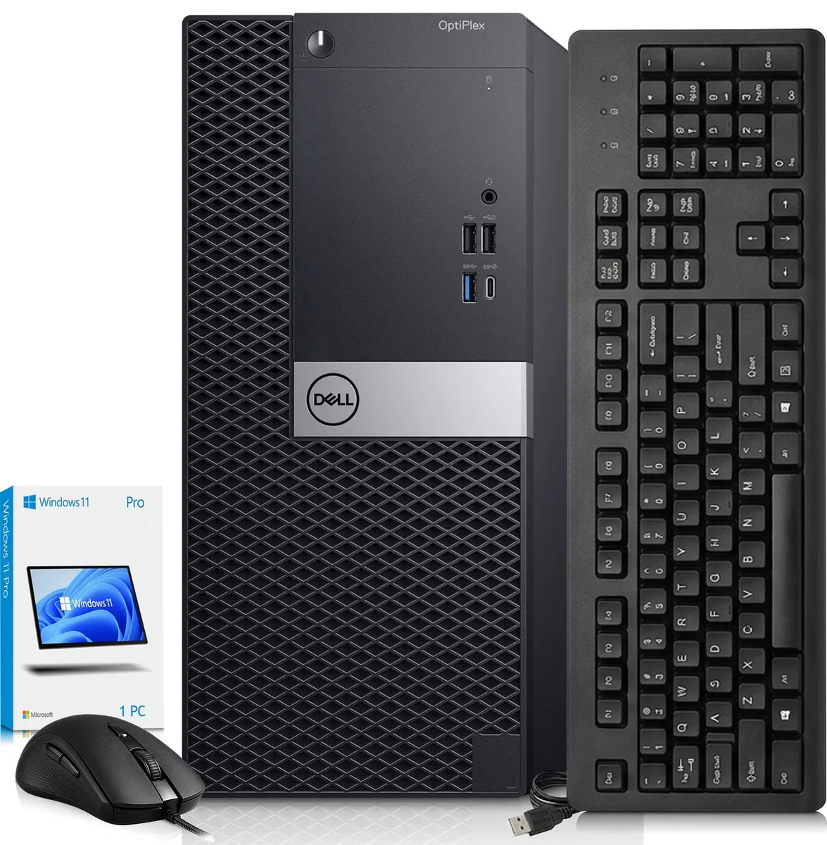 DELL DELL OptiPlex 7060 Tower Desktop PC i5-8500 8GB 1TB Windows 11 Pro — product photo