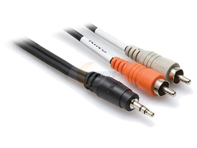 Hosa Technology Hosa Technology CMR-206 3.5mm TRS to dual RCA stereo cable 6 ft — product photo