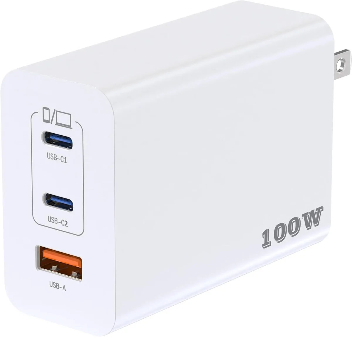 ONITOON ONITOON 100W GaN Wall Charger 3 Ports 65W USB-C PD QC — product photo