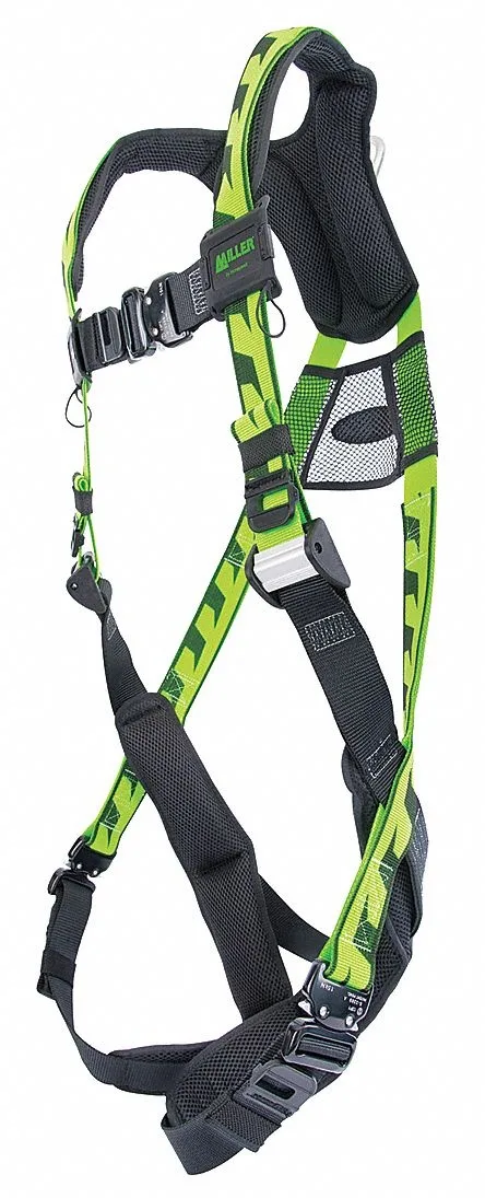 Honeywell Honeywell Miller ACA-QC/UGN Full Body Harness Vest Style L/XL Green 400 lb traffic safety equipment — product photo