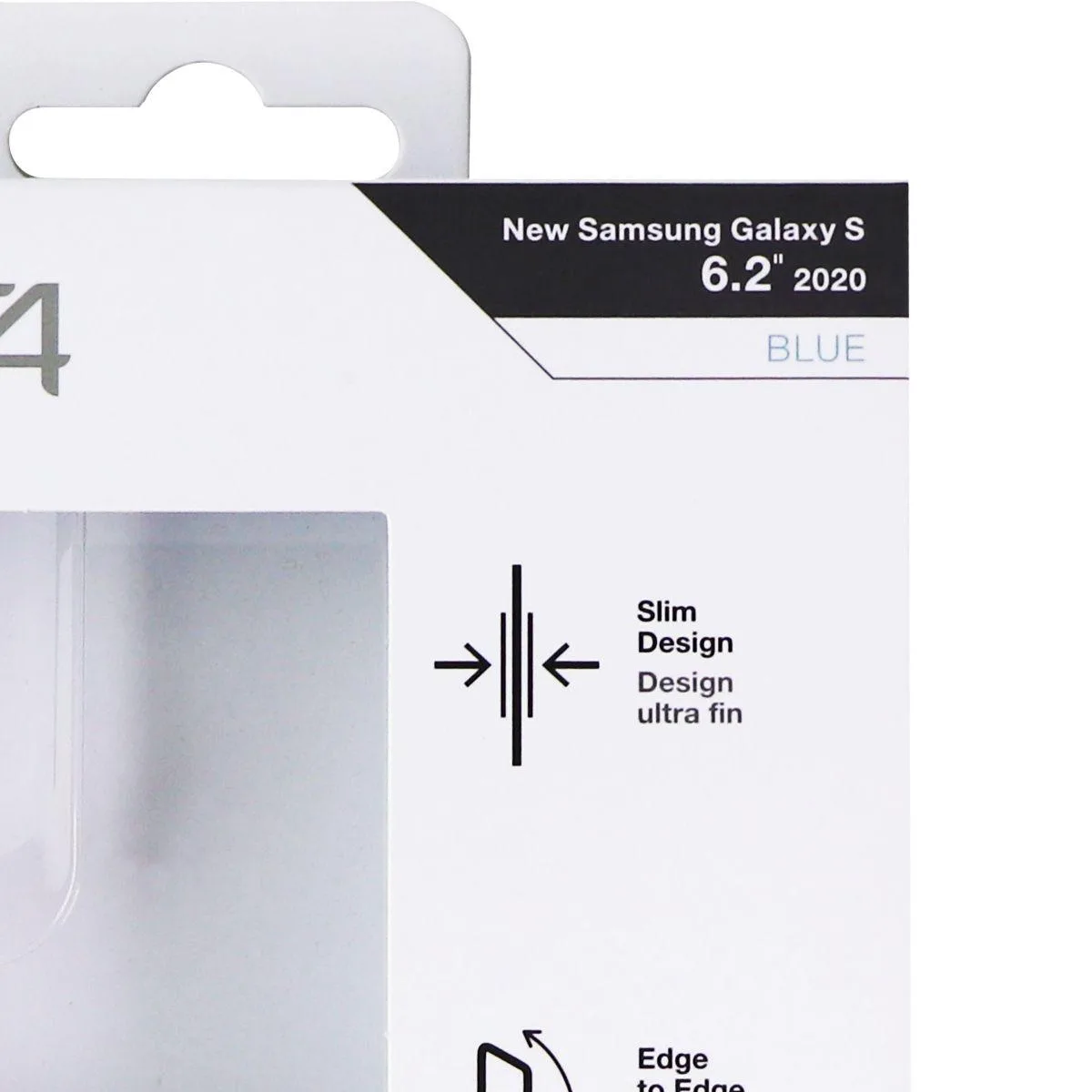 ZAGG ZAGG Piccadilly Hard Case Samsung Galaxy S20 Clear Blue — product photo