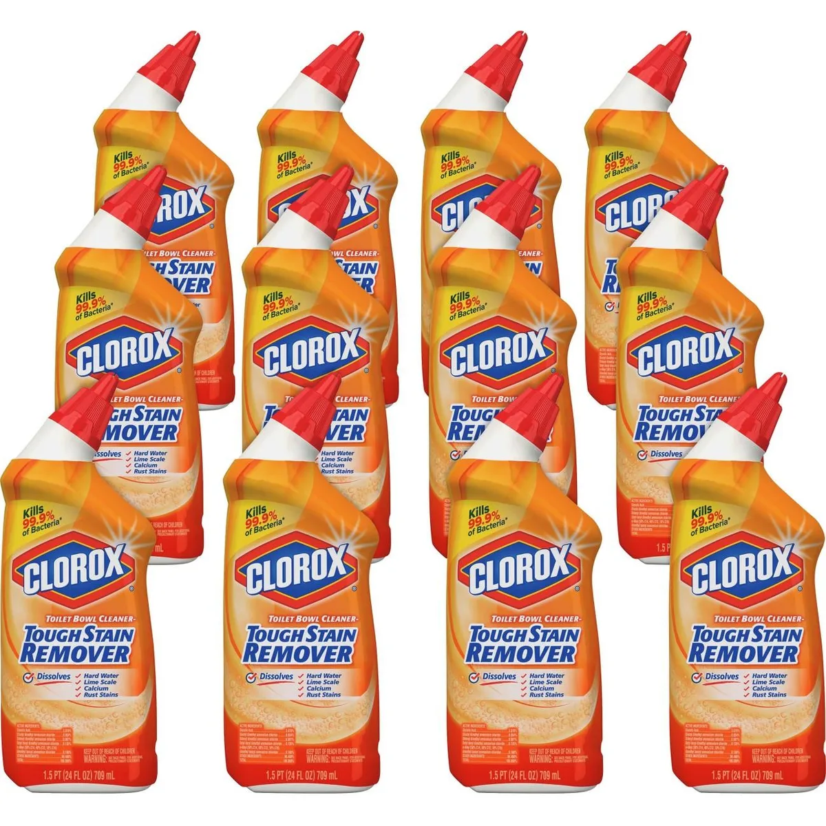Clorox Clorox 00275CT Toilet Bowl Cleaner 12 Carton — product photo