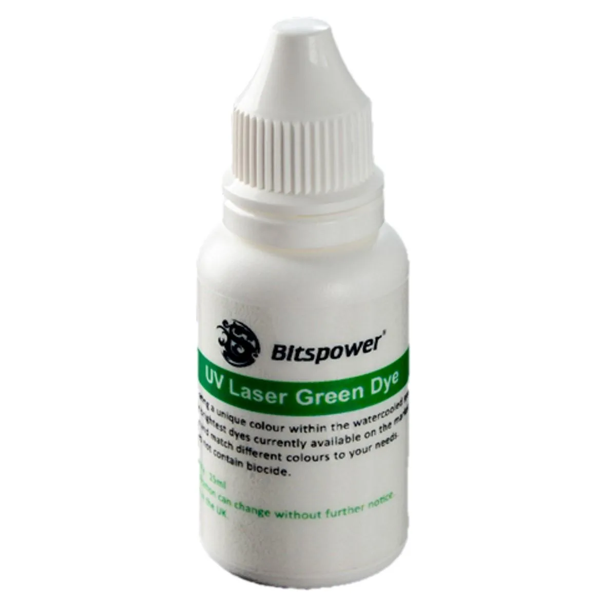 Bitspower Bitspower BP-CMCD15-UVLG UV Laser Green Dye 15ml diy cooling — product photo