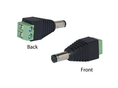 Bluecctv Bluecctv BL-PIGTAIL-M 2.1mm DC plug to screw terminal surveillance accessory — product photo