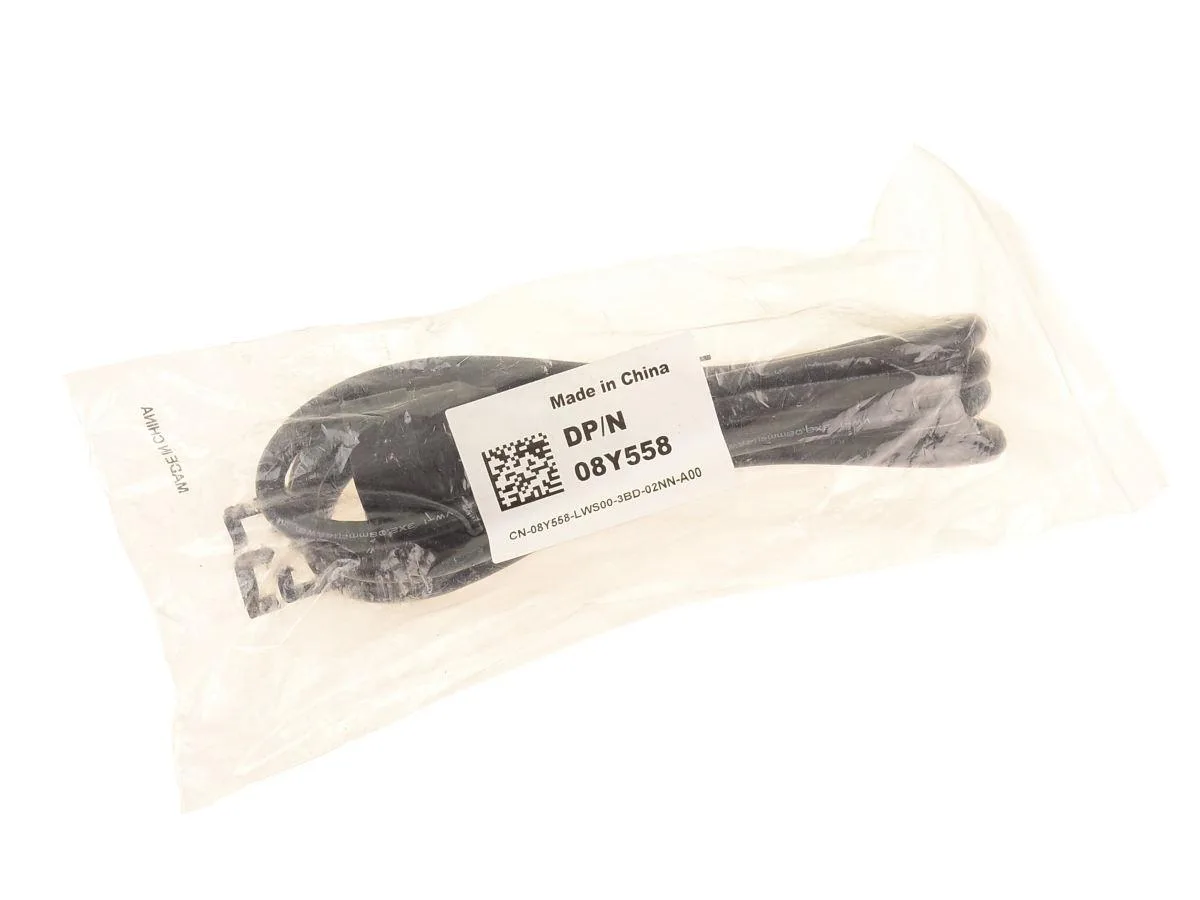 DELL DELL C20 to C19 Power Cord 250V 8FT 8Y558 — product photo