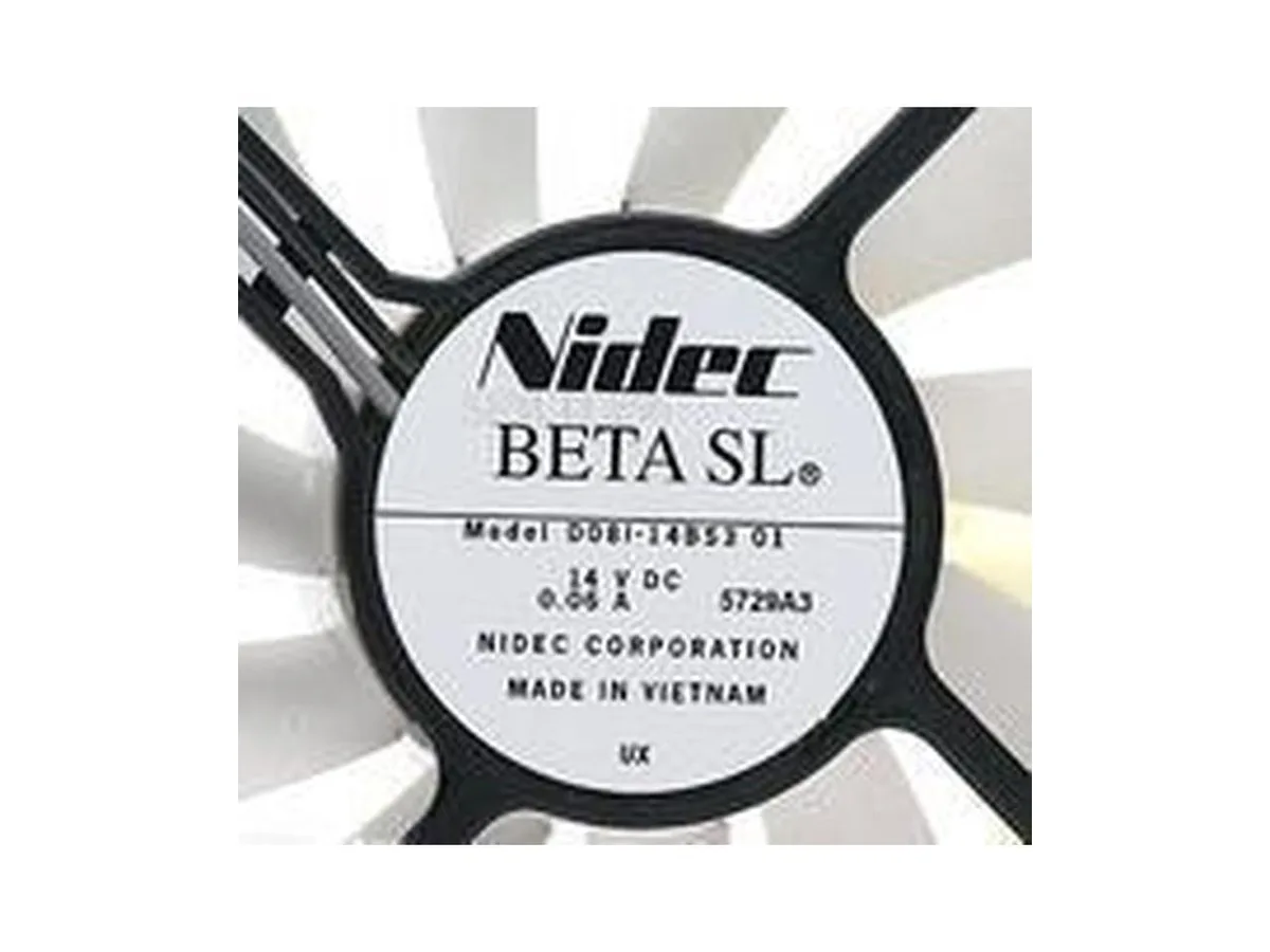 Fans Fans D081-14BS3 14 V 0.06A 80x80x15mm 2-Wire Server Cooler Fan — product photo