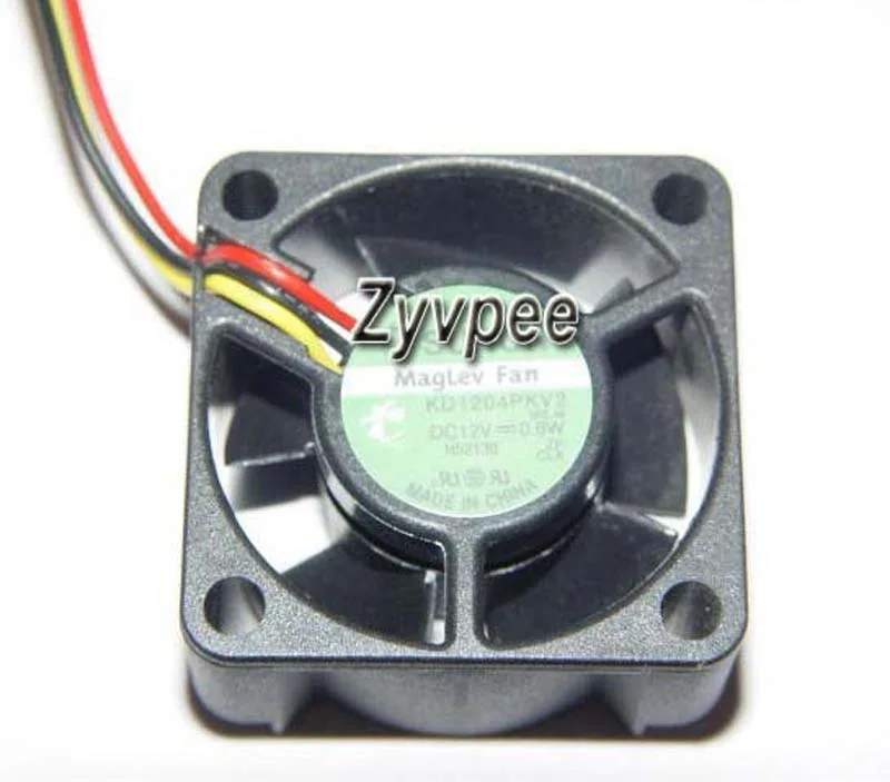 Zyvpee Zyvpee Sunon KD1204PKV2 40mm 12V 0.8W 3-pin case fan — product photo