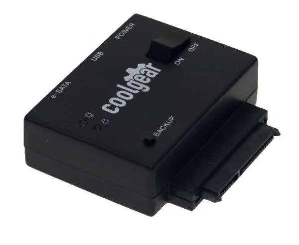 CoolGear CoolGear SS-SCBP USB 2.0 and eSATA Hard Drive Adapter — product photo