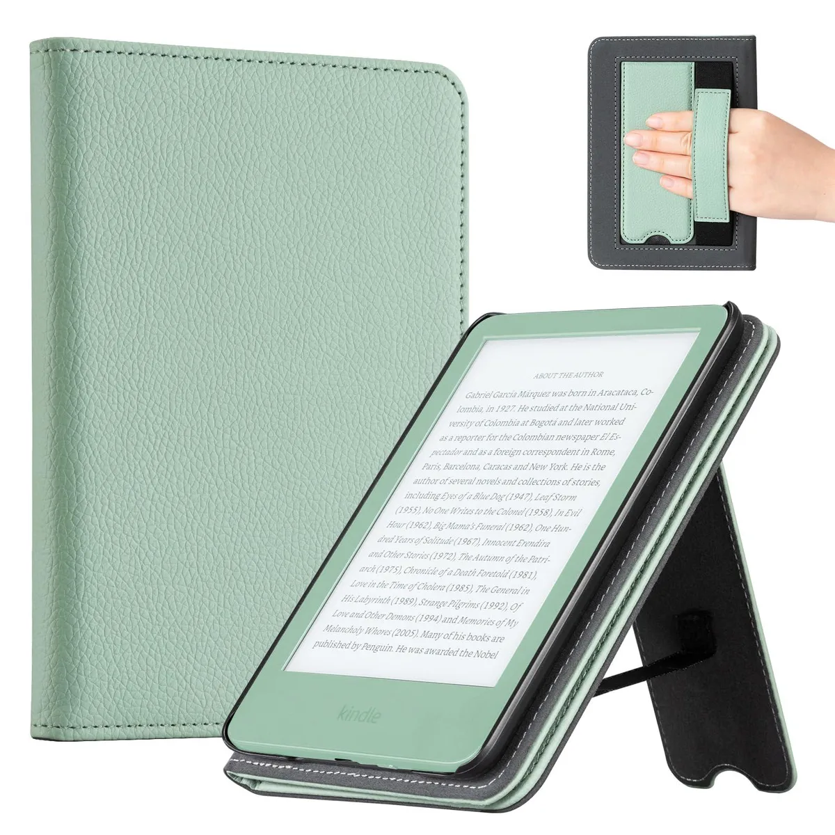  CoBak Case &amp; Stand for 6" Kindle 2022/2024 (11th Gen) Sage Green — product photo