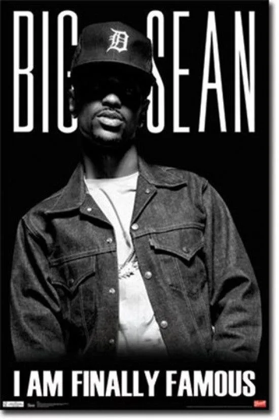 Posterazzi TIARS2707 Big Sean poster print 22 by 34 inches on heavy stock paper