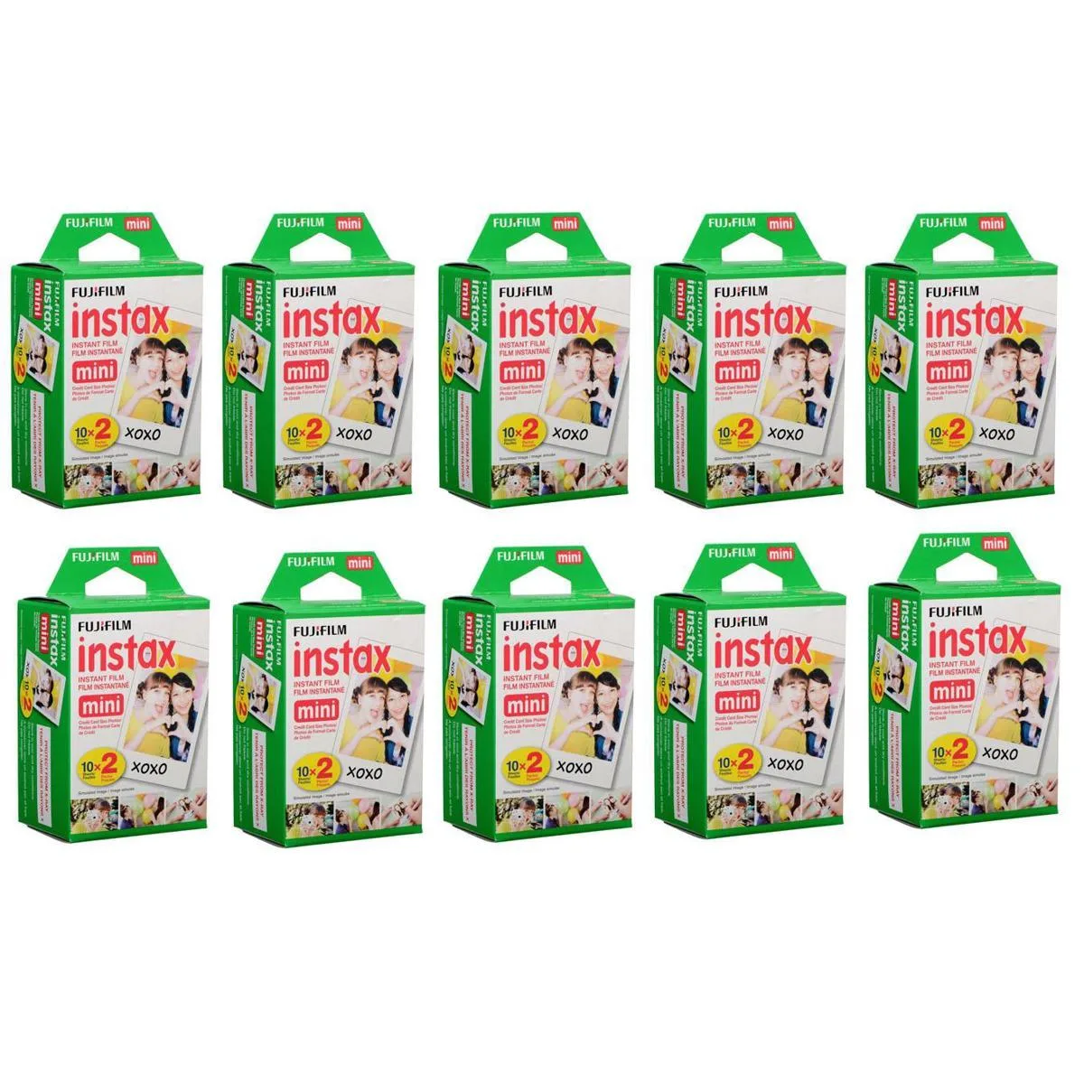 FUJIFILM FUJIFILM instax mini Instant Film 10 Twin Pack 20 Exposures — product photo