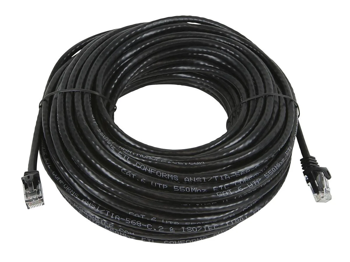 Monoprice Inc. Monoprice 111364 Cat5e Ethernet Cable 75 Feet Black — product photo