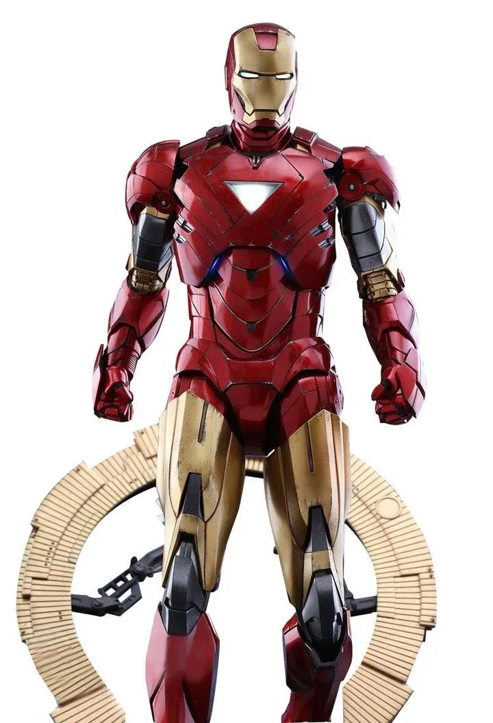 Hot Toys Hot Toys MMS378D17 Iron Man Mark 6 Deluxe action figure — product photo