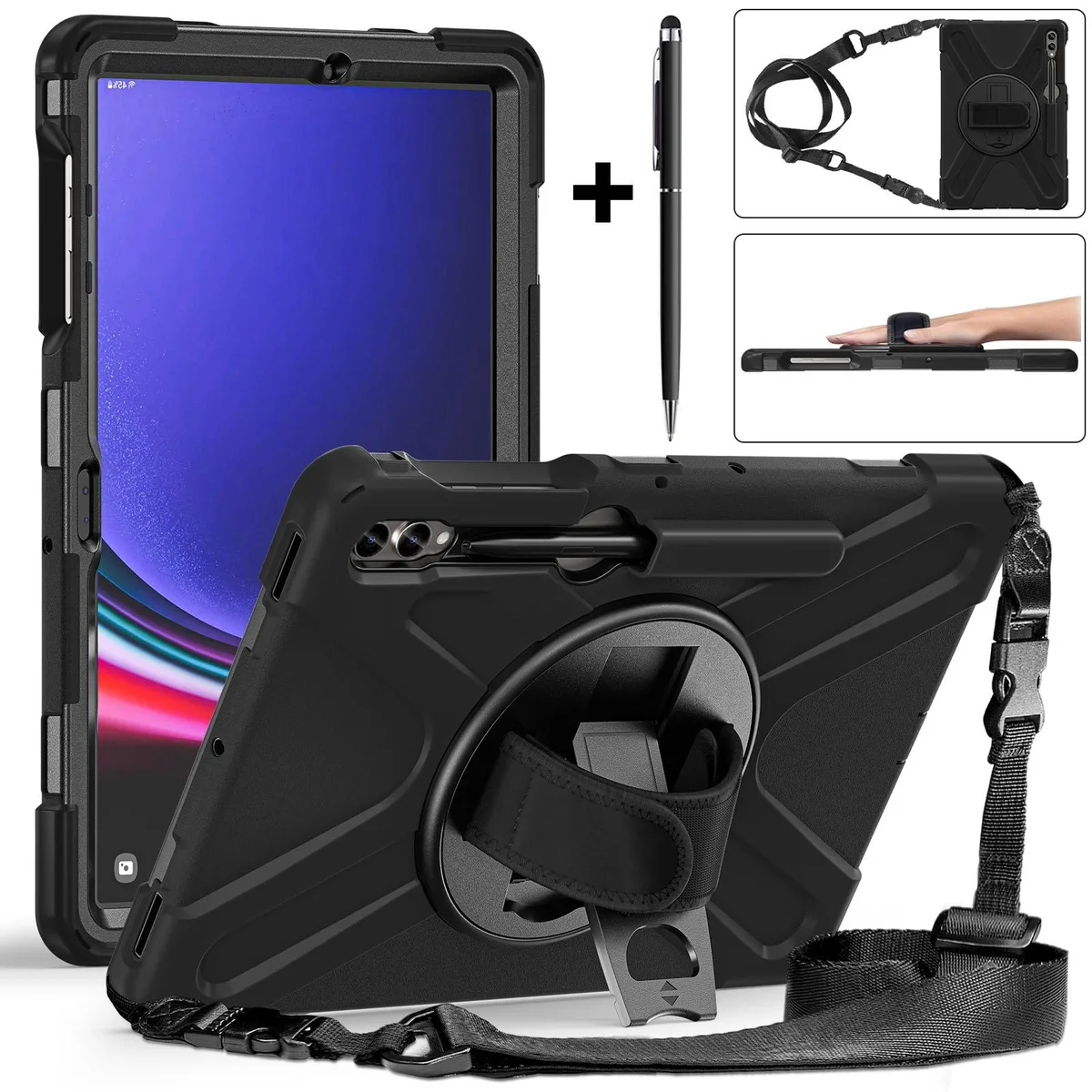 Werleo Werleo SM-X810/SM-X816B/SM-X818U laptop case 12.4 inch Black — product photo
