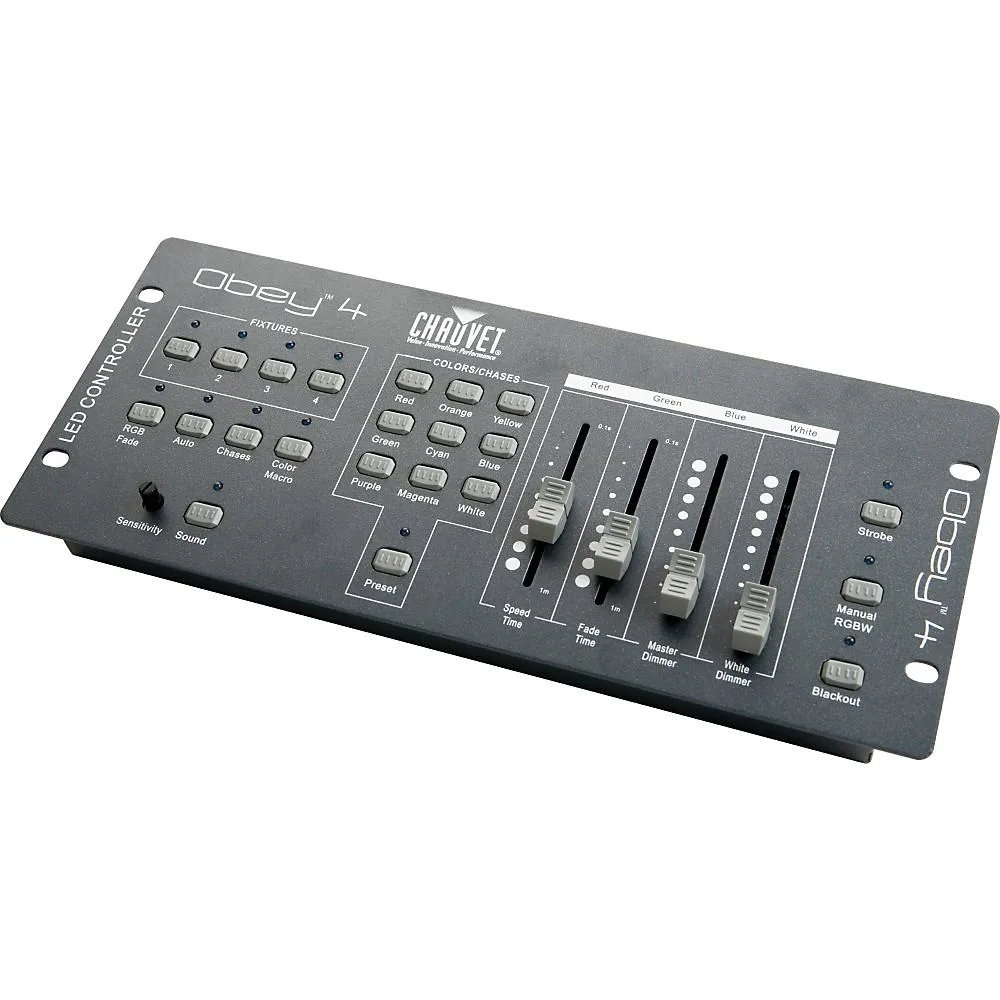CHAUVET CHAUVET Obey4 Compact DMX 512 DJ Lighting Controller — product photo