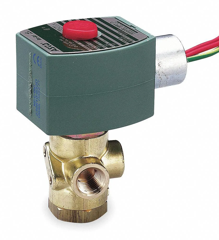 Red Hat Red Hat ASCO EF8320G200 Solenoid Valve 3-Way 1/4 in — product photo