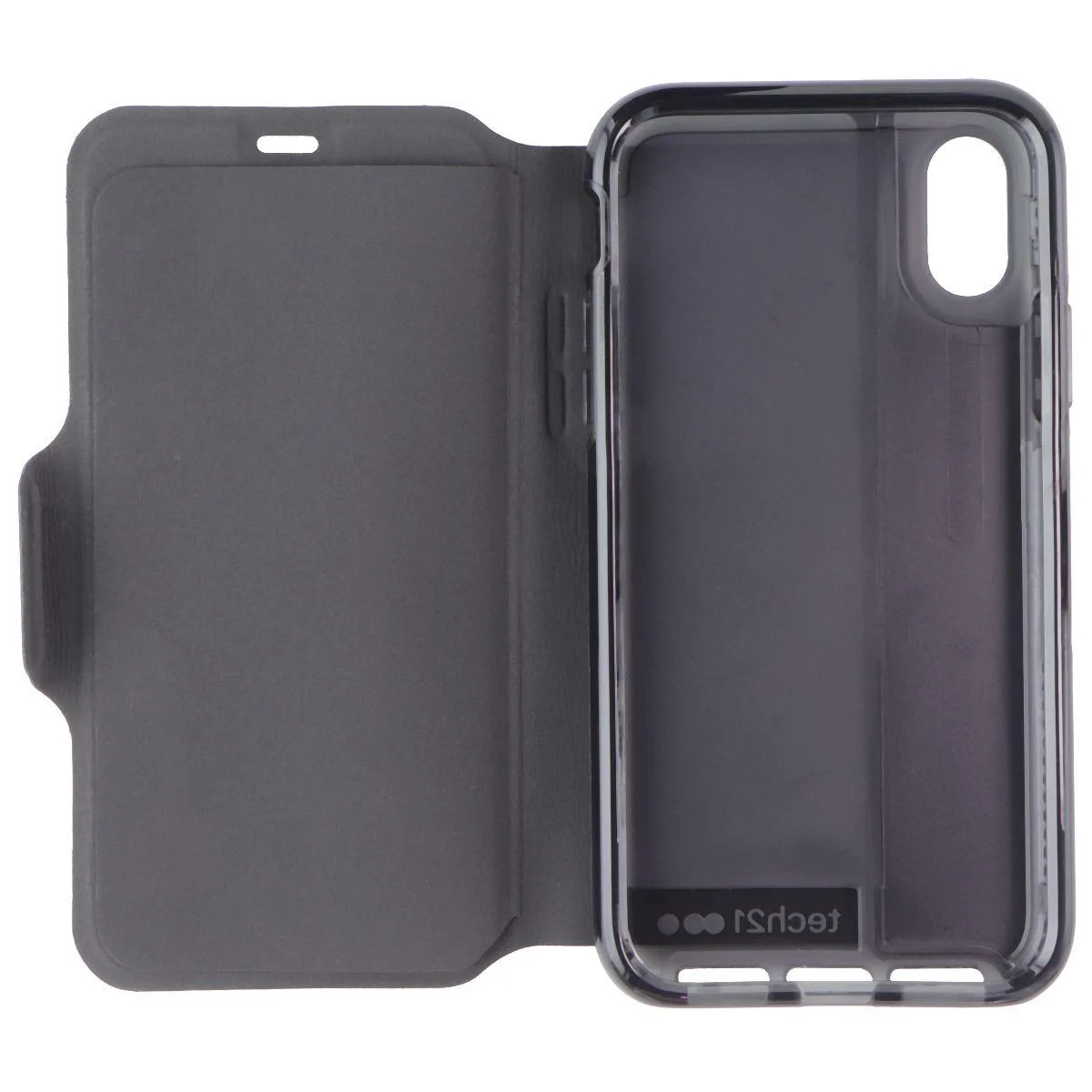 Tech21 Tech21 EvoWallet Protective Folio Case for iPhone X/XS - Black — product photo